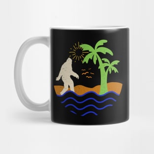 Bigfoot Summer Vacation Mug